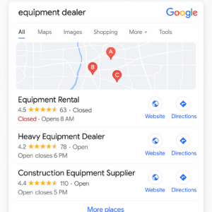 Google 3-Pack Heavy Equipment